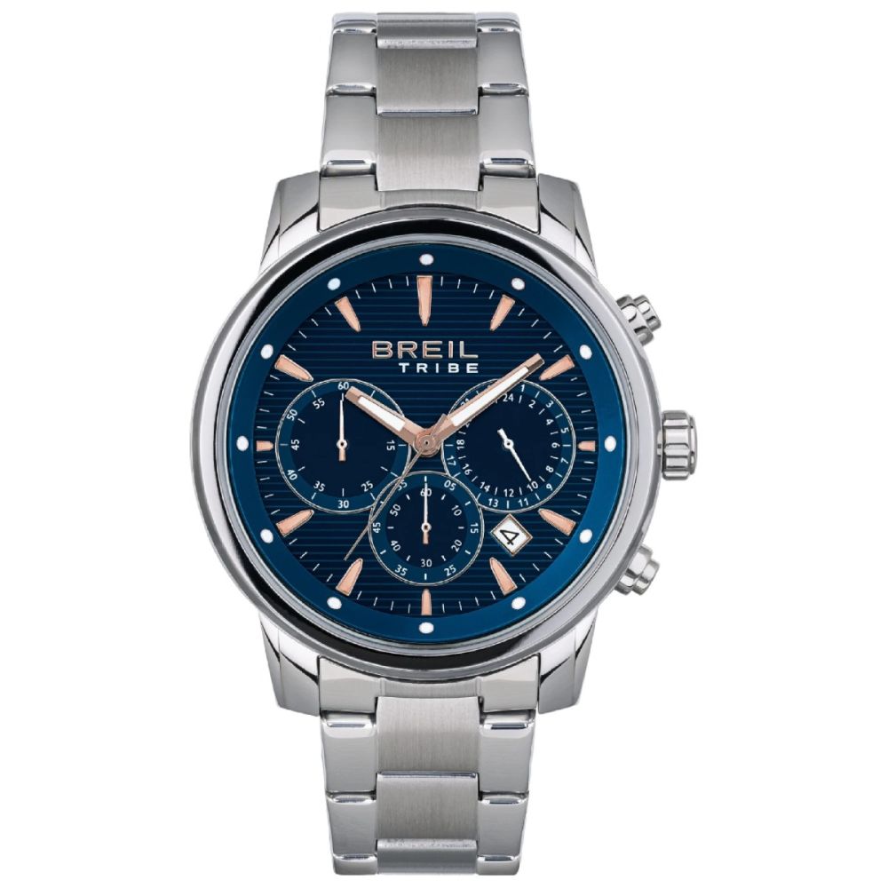 Breil Cronografo Acciaio Quadrante Blu Caliber