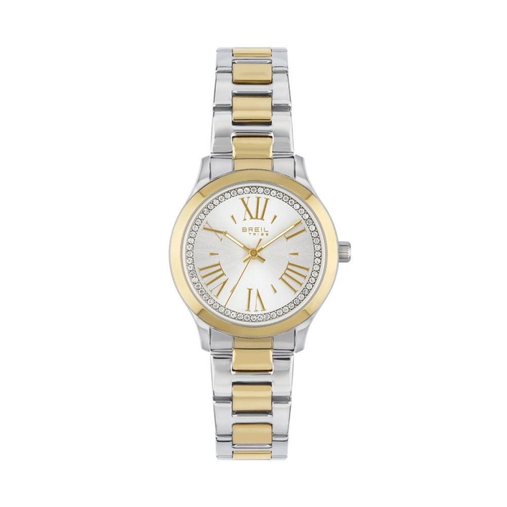 Breil Solo Tempo Acciaio Bicolore Quadrante Silver Abby