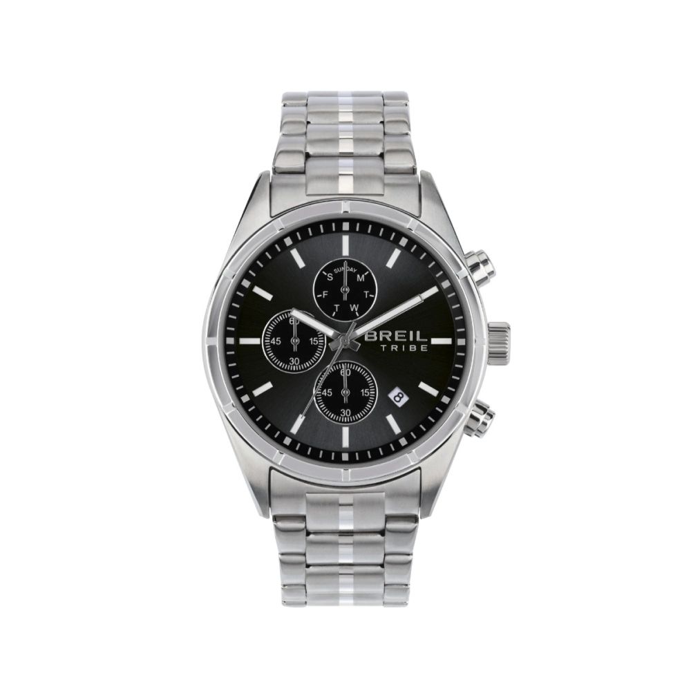 Breil Cronografo Acciaio Quadrante Nero Captain
