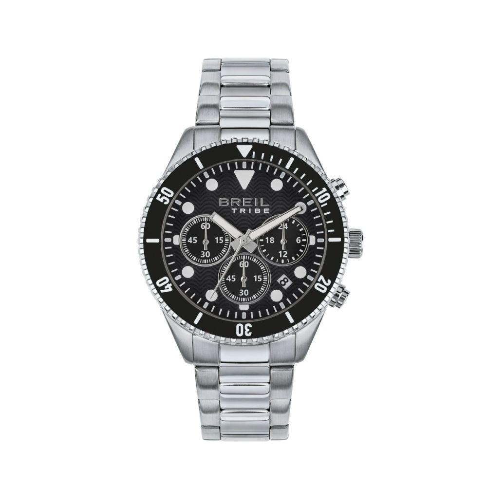 Breil Cronografo Acciaio Quadrante Nero Overhand