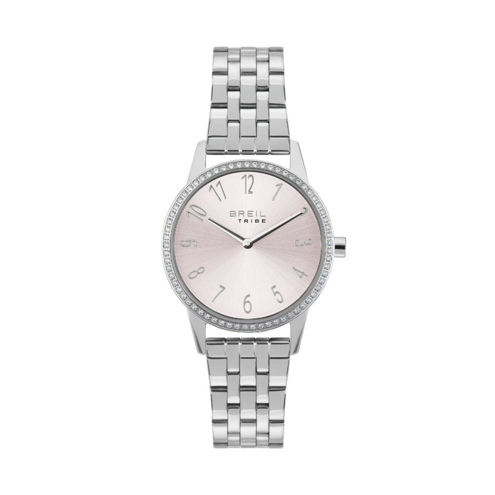Breil Solo Tempo Acciaio Quadrante Rosa Twinkle