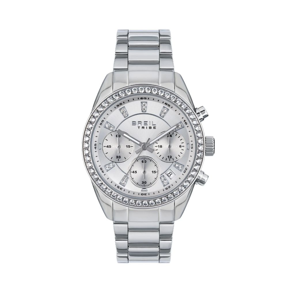 Breil Cronografo Acciaio Quadrante Silver Azure