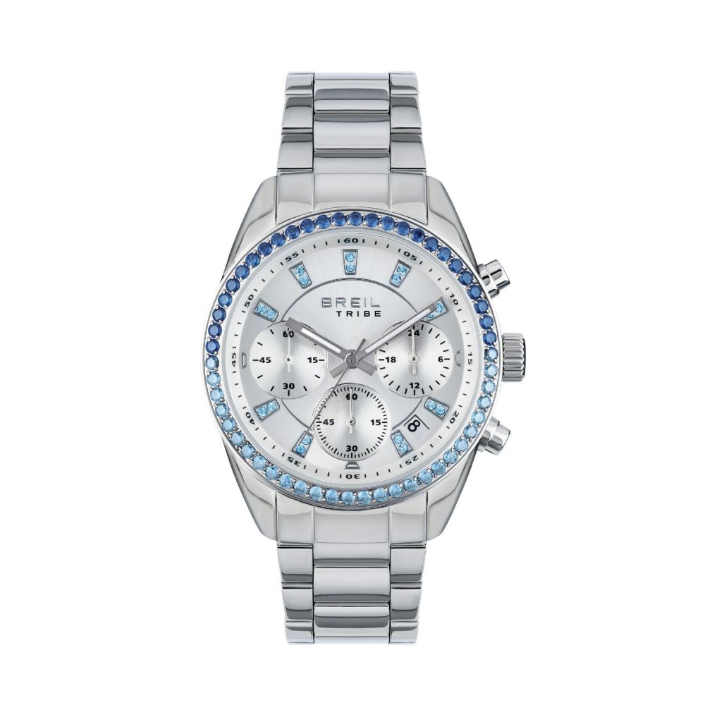 Breil Cronografo Acciaio Quadrante Silver Azure