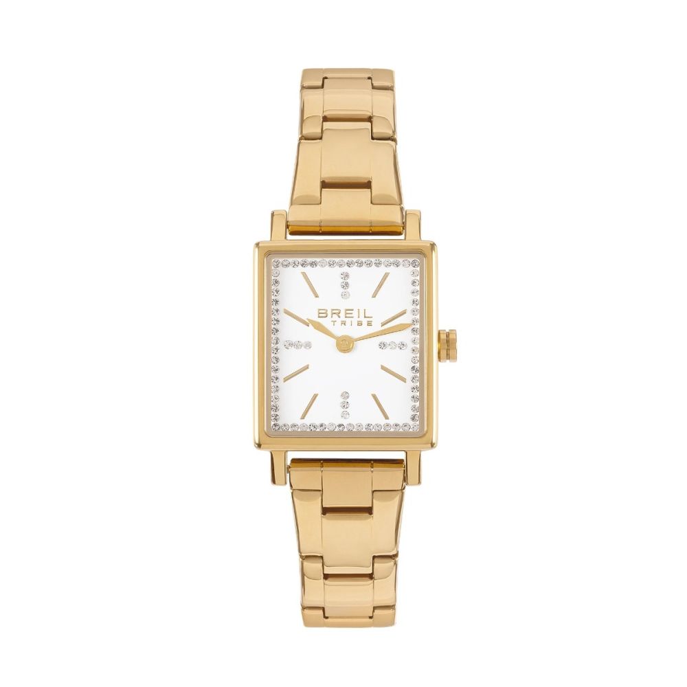 Breil Solo Tempo Acciaio Gold Quadrante Bianco Divine