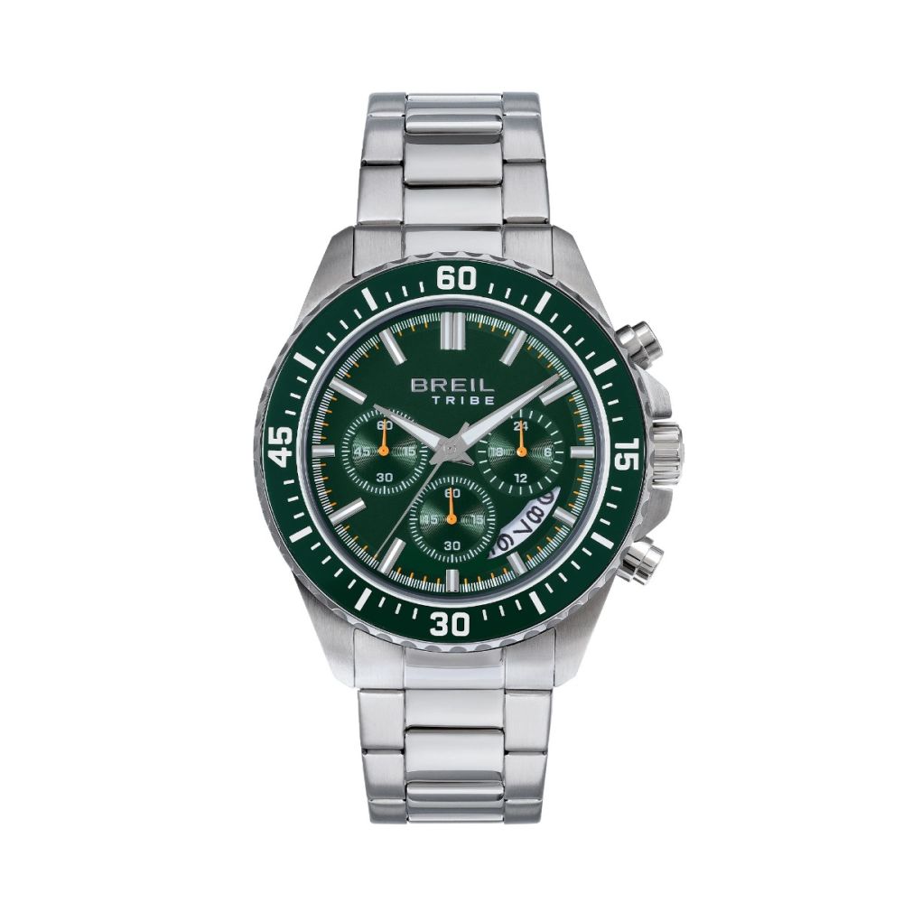 Breil Cronografo Acciaio Quadrante Verde Trial