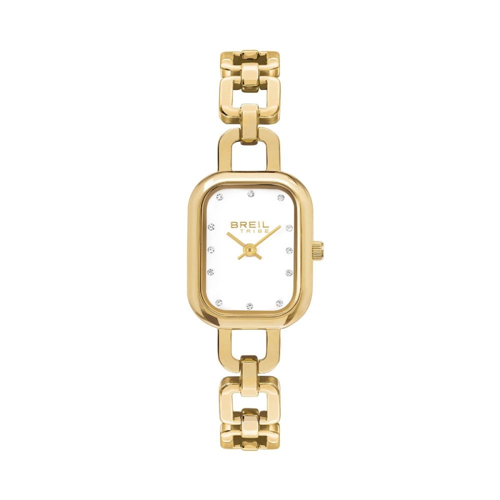Breil Solo Tempo Acciaio Gold Quadrante Bianco Bon Ton