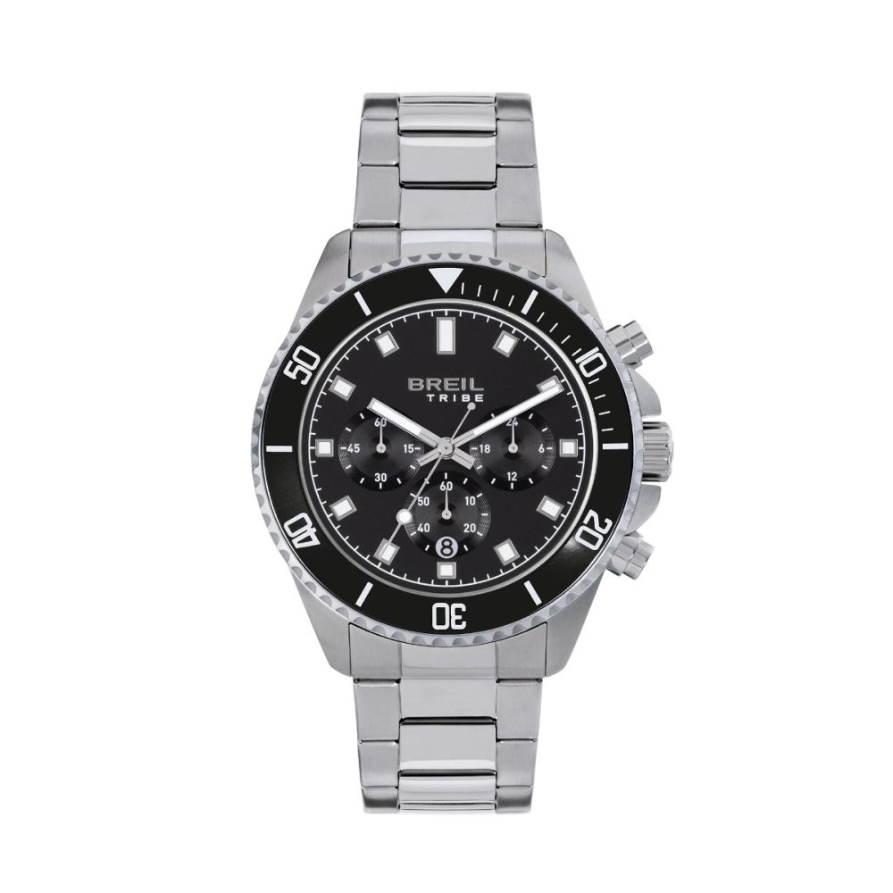 Breil Cronografo Acciaio Quadrante Nero Stand Guard