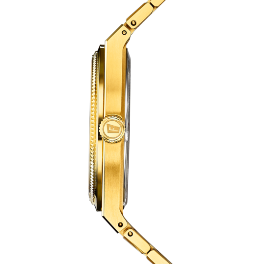 Festina Orologio Swiss Made Solo Tempo Acciaio Gold