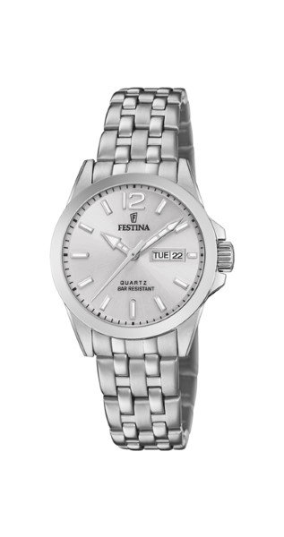 Festina Orologio Donna Acciaio Solo Tempo Quadrante Rosa