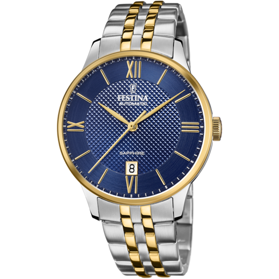 Festina Orologio Acciaio Automatico Uomo Quadrante Nero