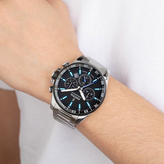 Festina Orologio Cronografo Uomo Acciaio Quadrante Nero F20560 5
