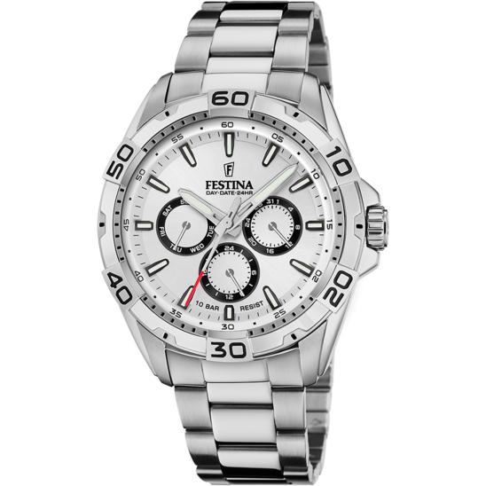 Festina Orologio Multifunzione Uomo Acciaio