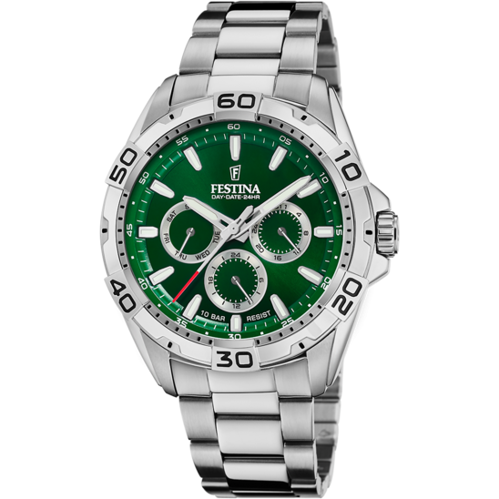 Festina Orologio Multifunzione Uomo Acciaio