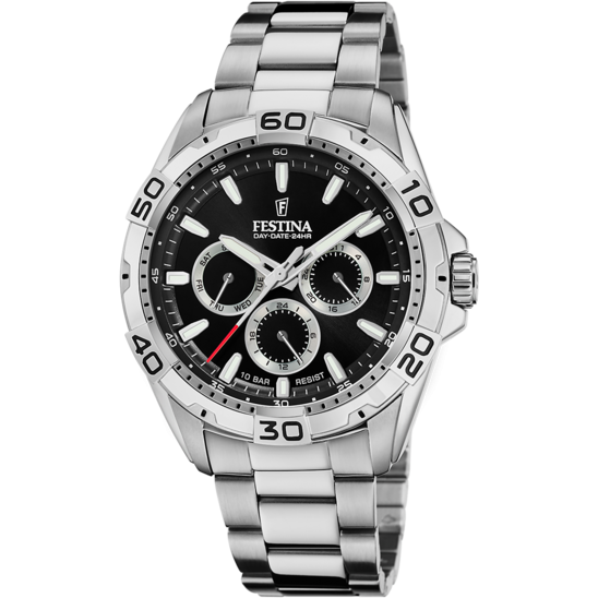 Festina Orologio Multifunzione Uomo Acciaio