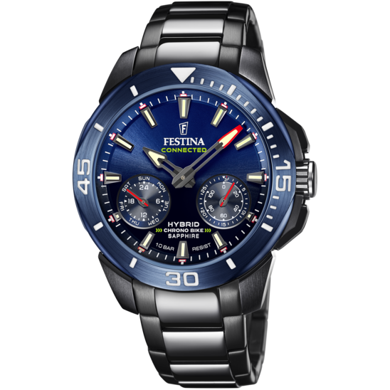 Festina Orologio Connected Uomo Nero-Blu