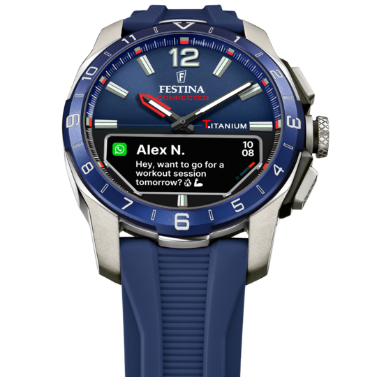 Festina Orologio Titanio Connected D Blu 