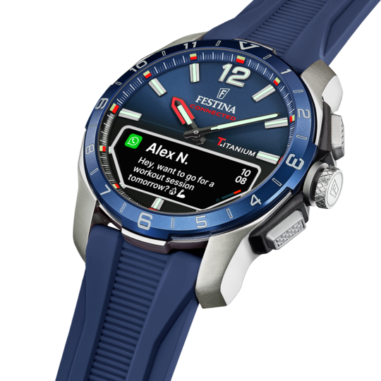 Festina Orologio Titanio Connected D Blu 
