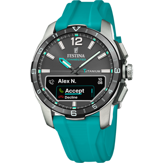 Festina Orologio Titanio Connected D Azzurro