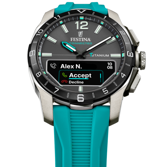Festina Orologio Titanio Connected D Azzurro