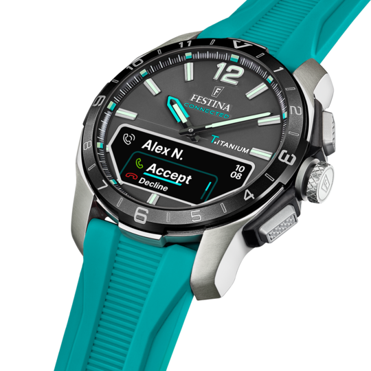 Festina Orologio Titanio Connected D Azzurro