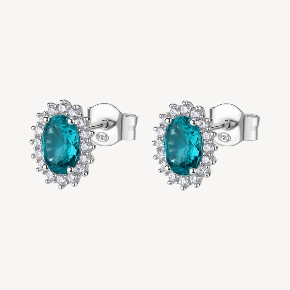 Brosway Orecchini Kate Argento Colore Paraiba Fancy