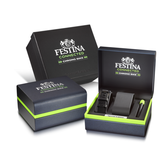 Festina Orologio Connected Uomo Nero-Verde