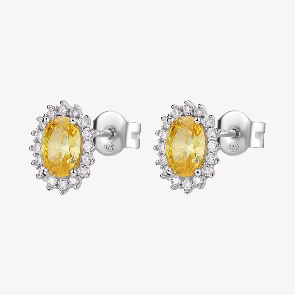 Brosway Orecchini Argento Kate Giallo Fancy