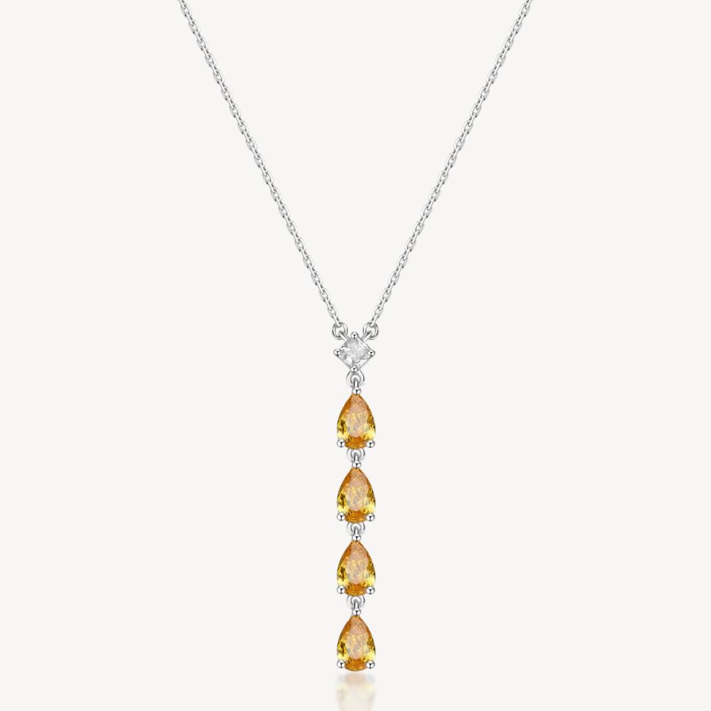Brosway Collana Argento Cristalli Golden Yellow Fancy