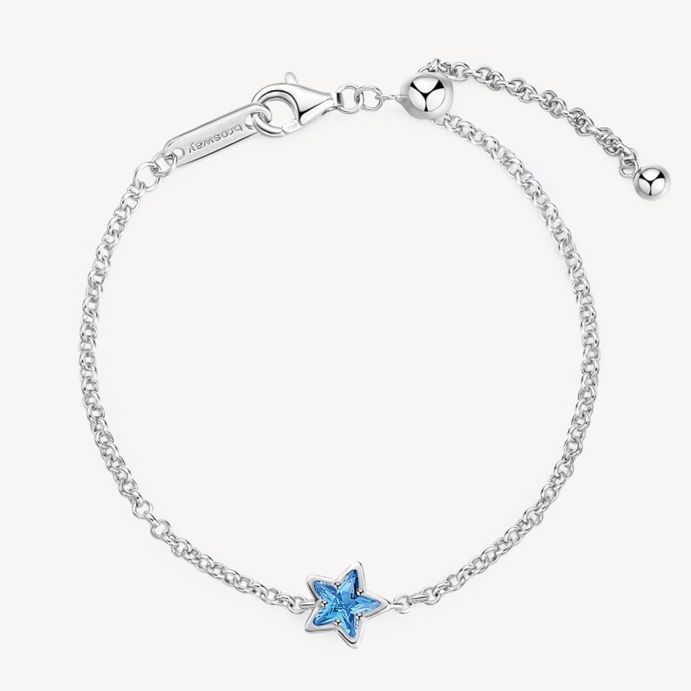 Brosway Bracciale Argento Stella Sapphire Fancy