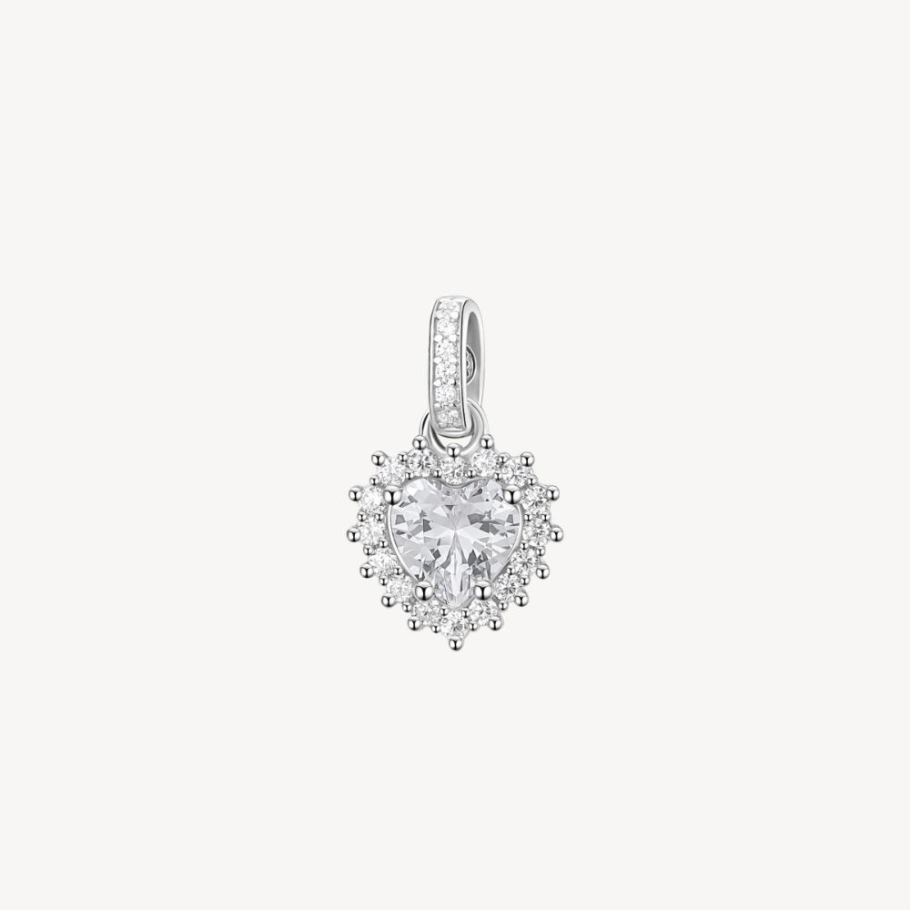 Brosway Pendente Argento Cristalli Bianchi Fancy