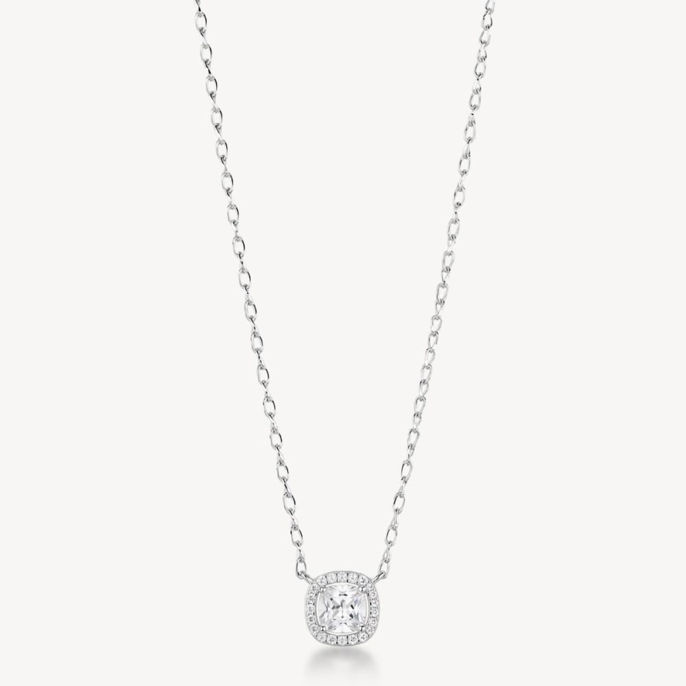 Brosway Collana Argento Zirconi Bianchi Fancy