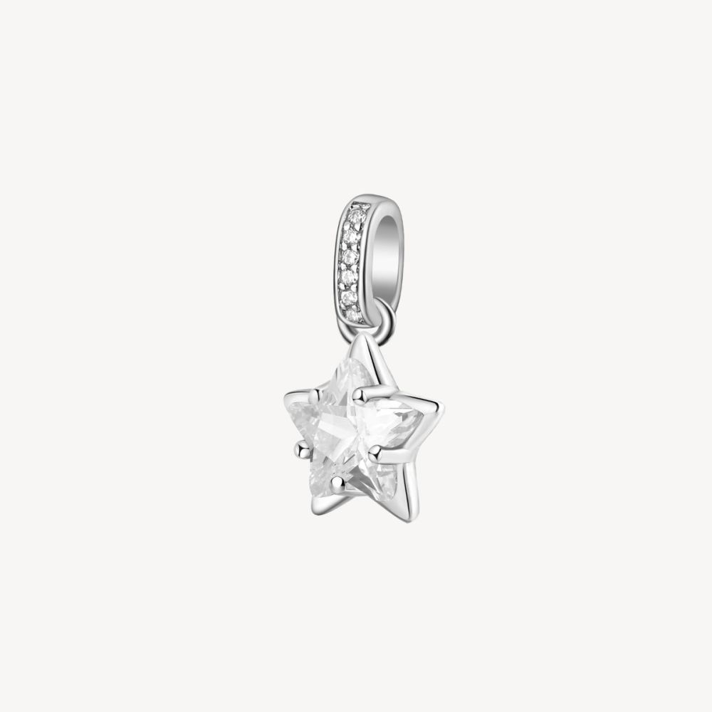 Brosway Pendente Argento Stella Bianca Fancy