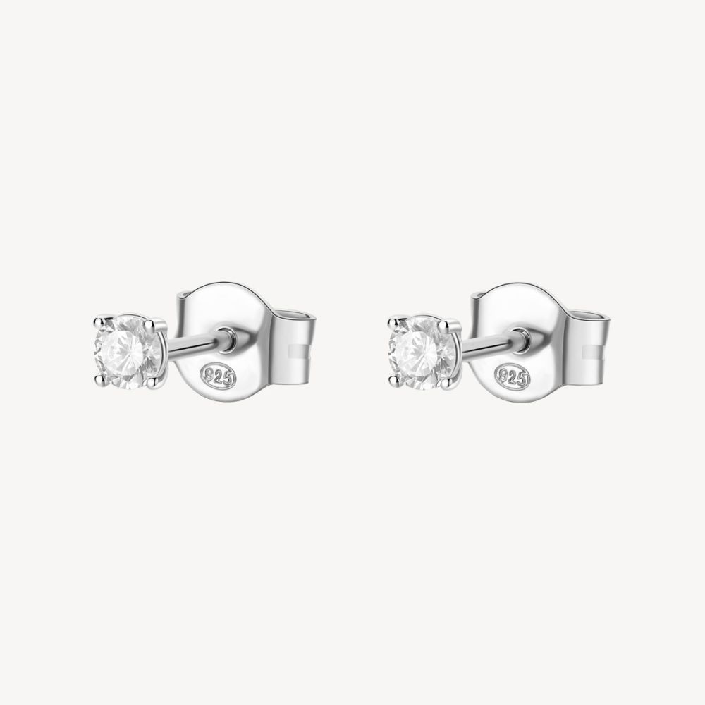 Brosway Orecchini Argento Cristalli Bianchi Fancy