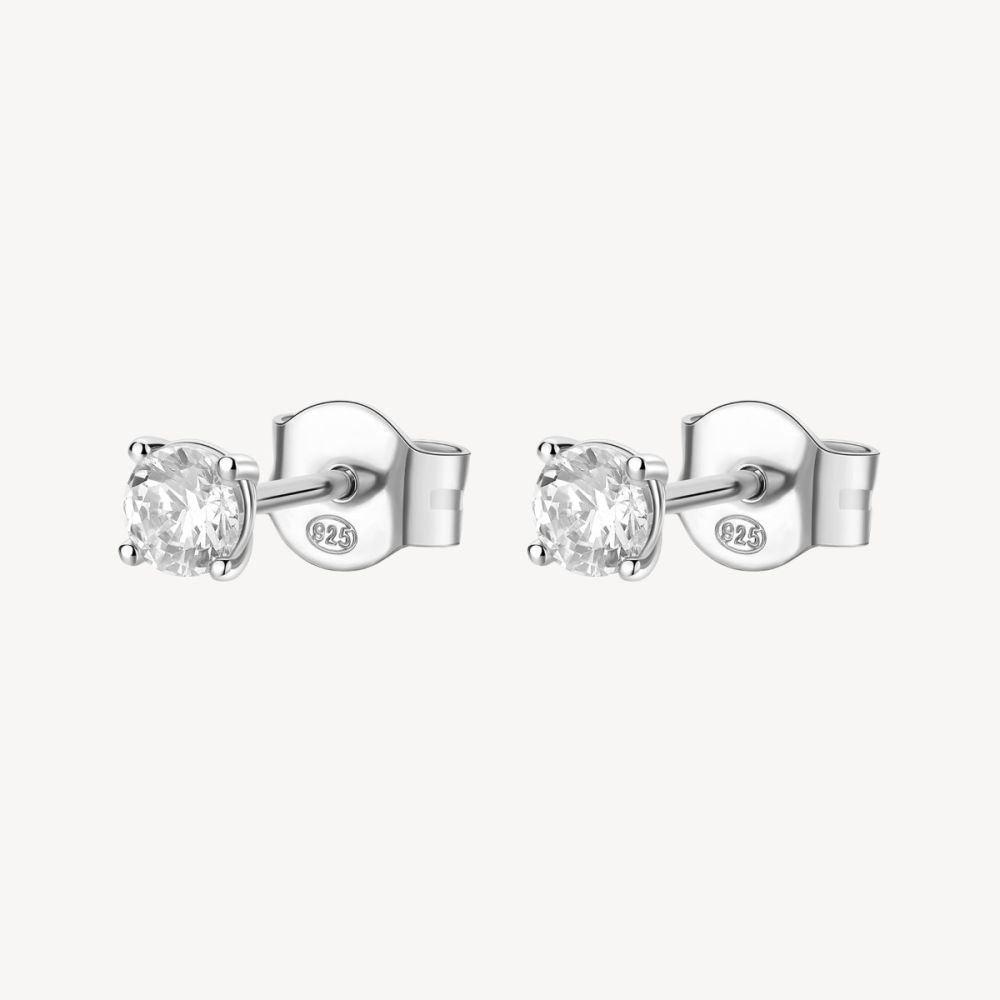 Brosway Orecchini Argento Cristalli Bianchi Fancy