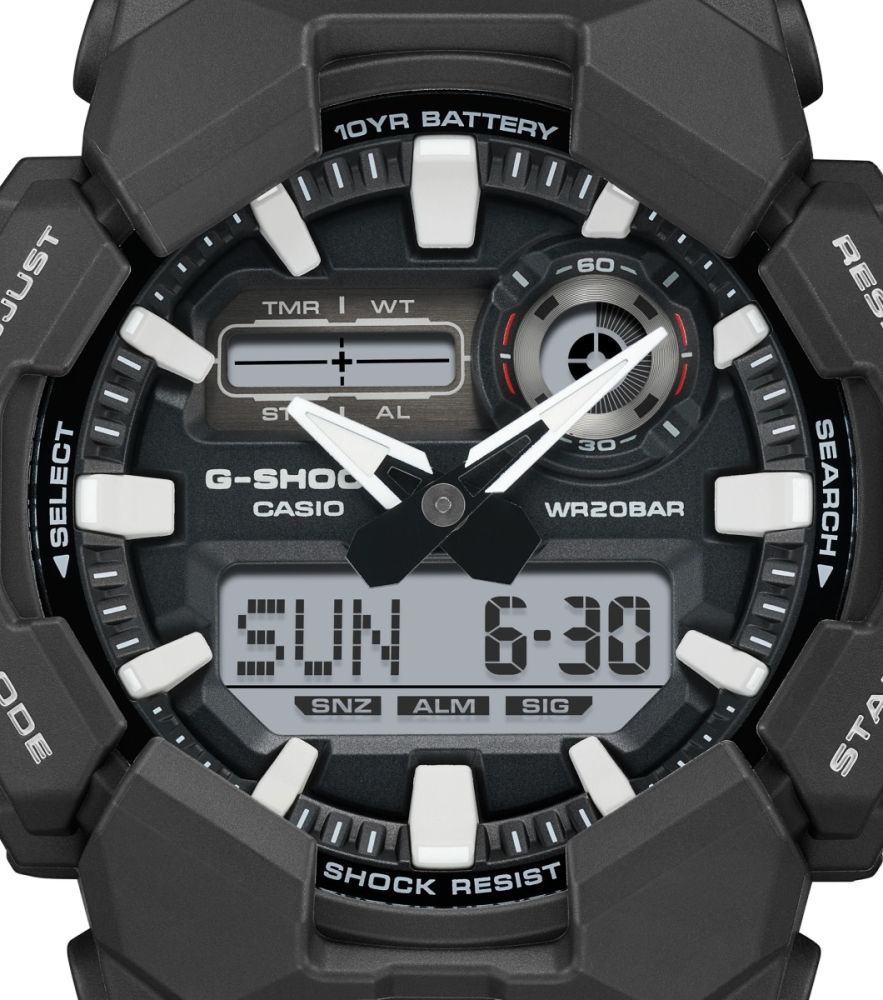 Casio G-Shock Orologio Multifunzione Digitale GA-010-1AER