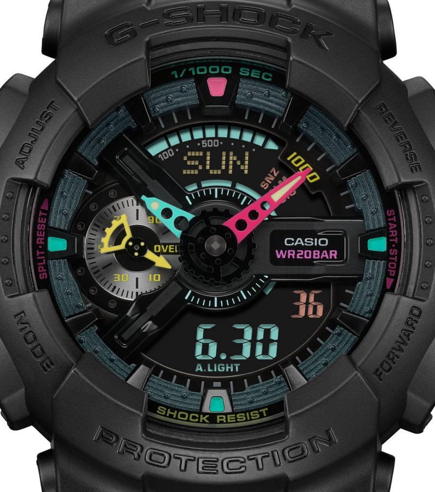 Casio G-Shock Orologio Multifunzione Digitale GA-110MF-1AER