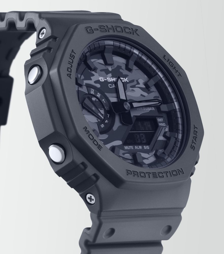  Casio G-Shock Orologio Multifunzione Digitale GA-2100CA-8AER