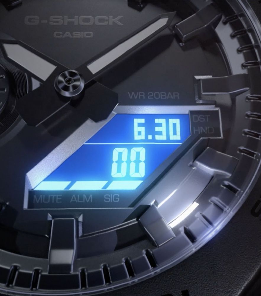 Casio G-Shock Orologio Multifunzione Digitale GM-2100RW-1AER