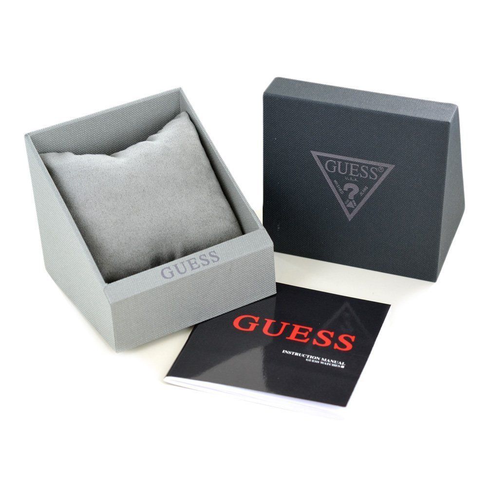 Guess Orologio Solo Tempo Donna Acciaio Silver e Pelle 4g