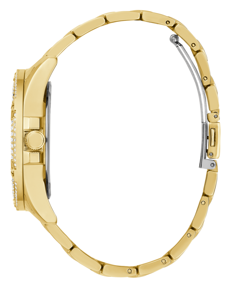 Guess Orologio Acciaio Gold Multifunzione Quadrante Gold