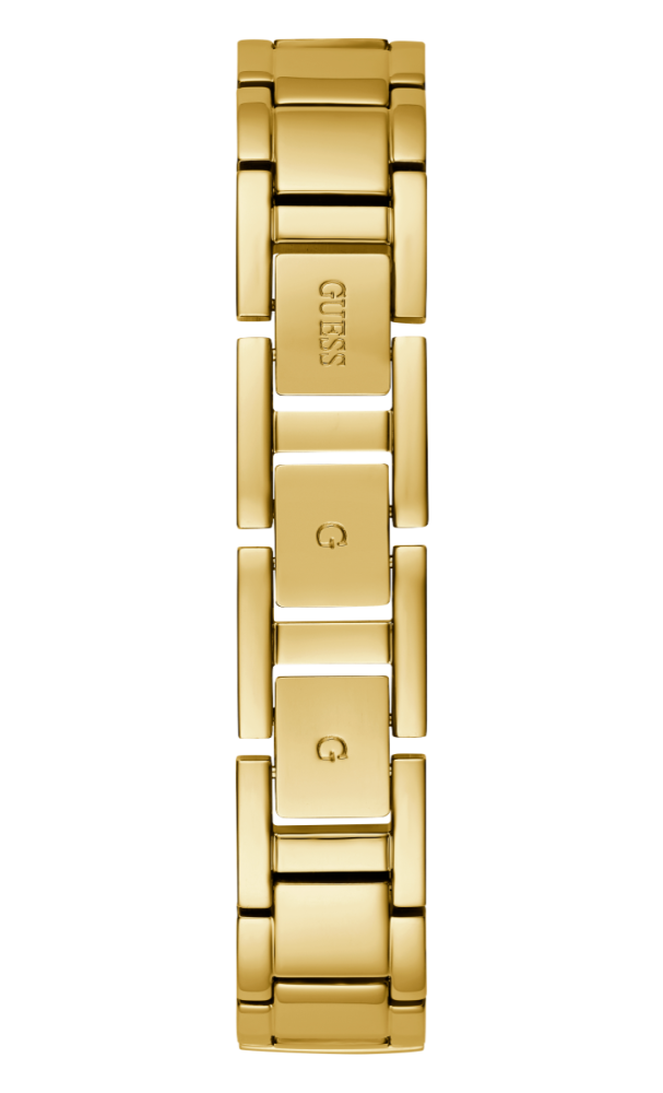 Guess Orologio Acciaio Gold Solo Tempo Quadrante Gold