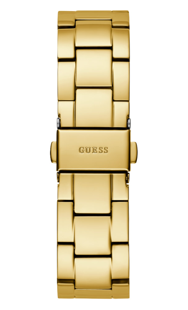 Guess Orologio Acciaio Gold Solo Tempo Quadrante Gold