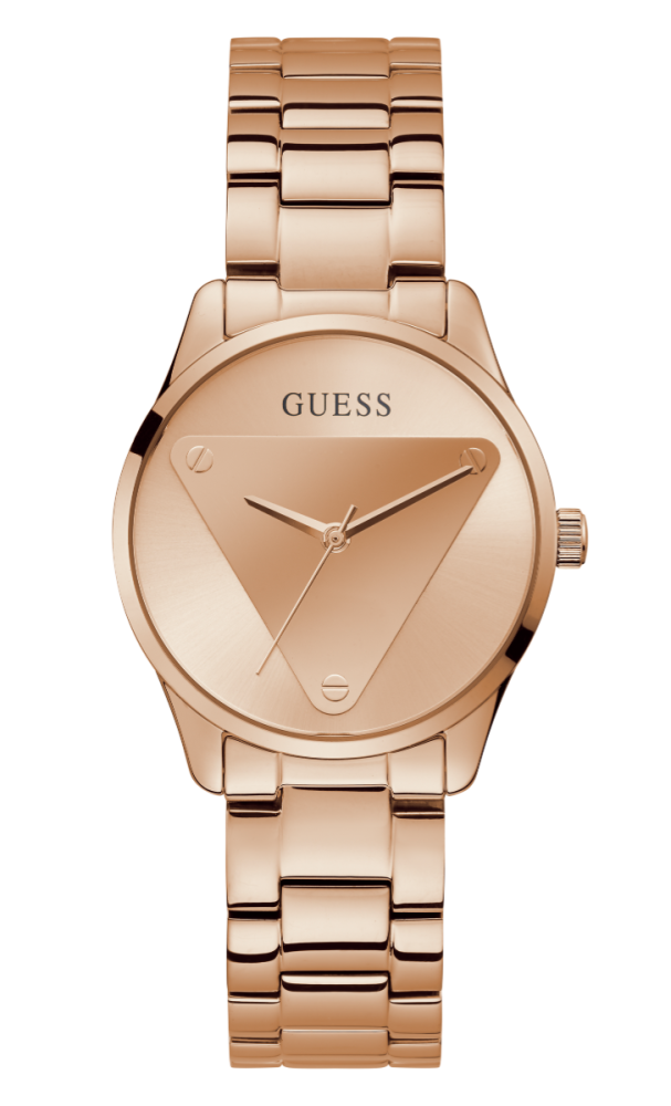 Guess Orologio Acciaio Rosè Solo Tempo Quadrante Rosè