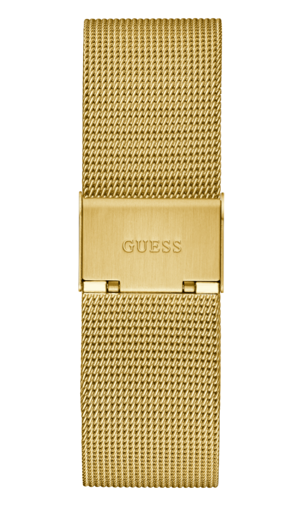Guess Orologio Acciaio Gold Solo Tempo Quadrante Gold