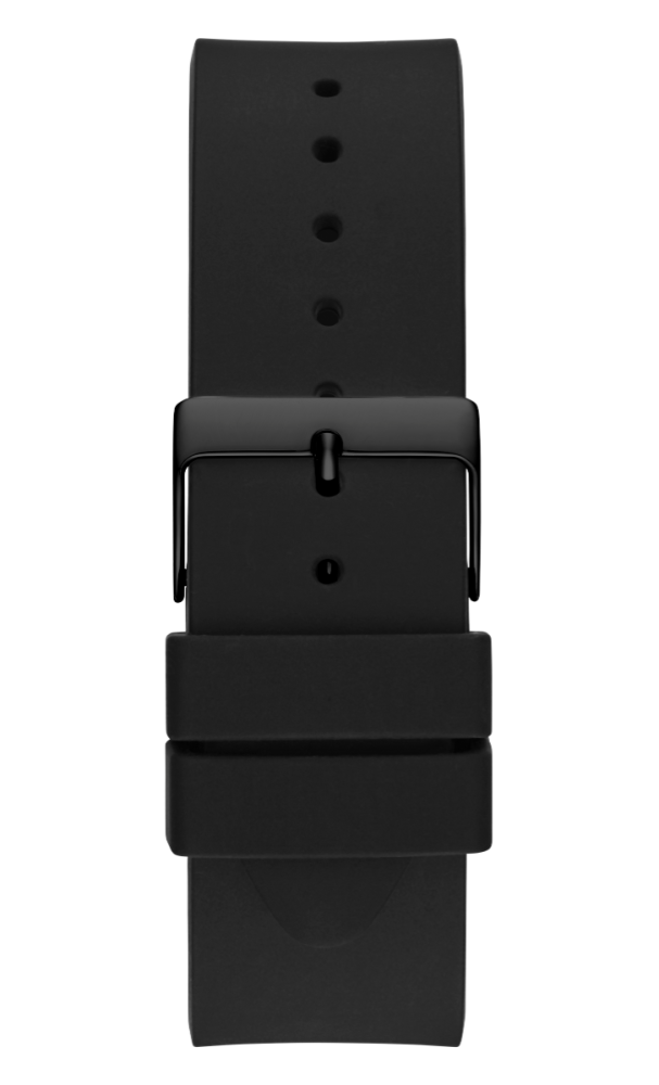 Guess Orologio Solo Tempo Acciaio Ip Nero