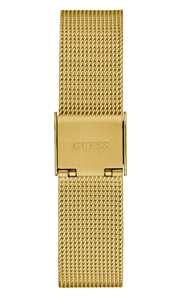 Guess Orologio Acciaio Gold Solo Tempo Quadrante Gold
