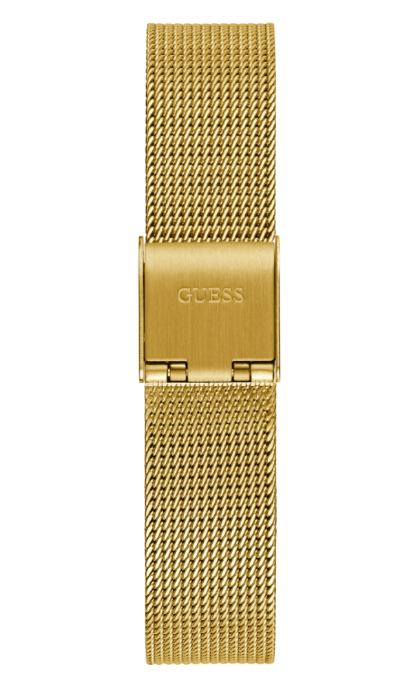 Guess Orologio Solo Tempo Acciaio Ip Gold