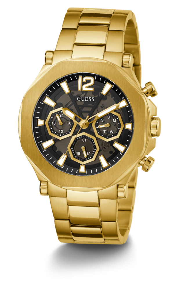 Guess Orologio Multifunzione Acciaio Ip Gold