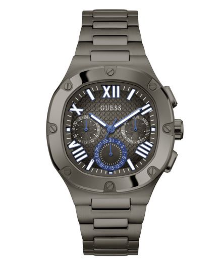 Guess Orologio Multifunzione Acciaio Gun Headline