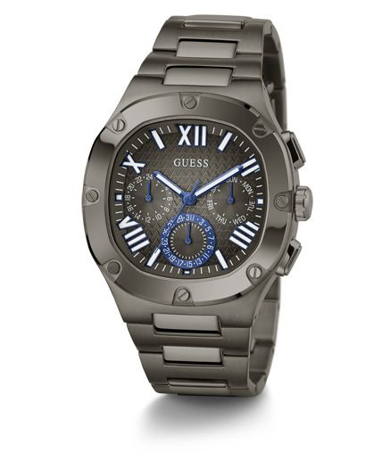 Guess Orologio Multifunzione Acciaio Gun Headline